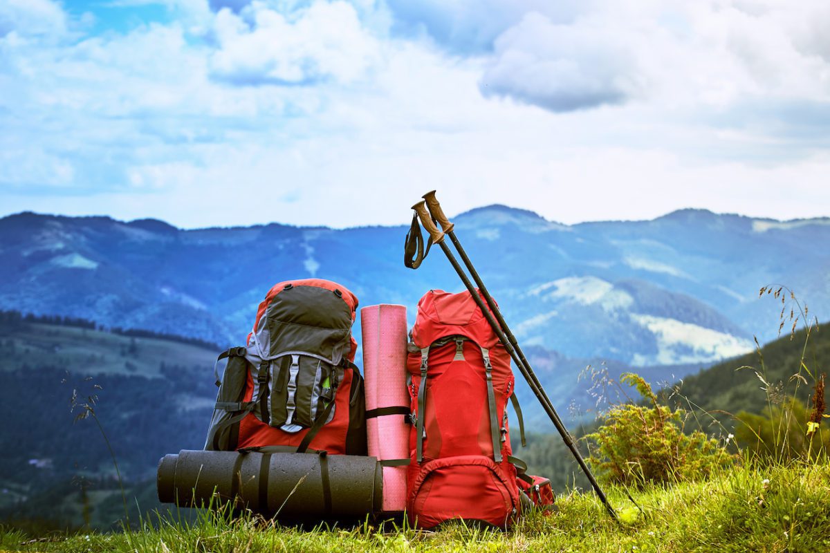 How to bring hiking poles on a plane