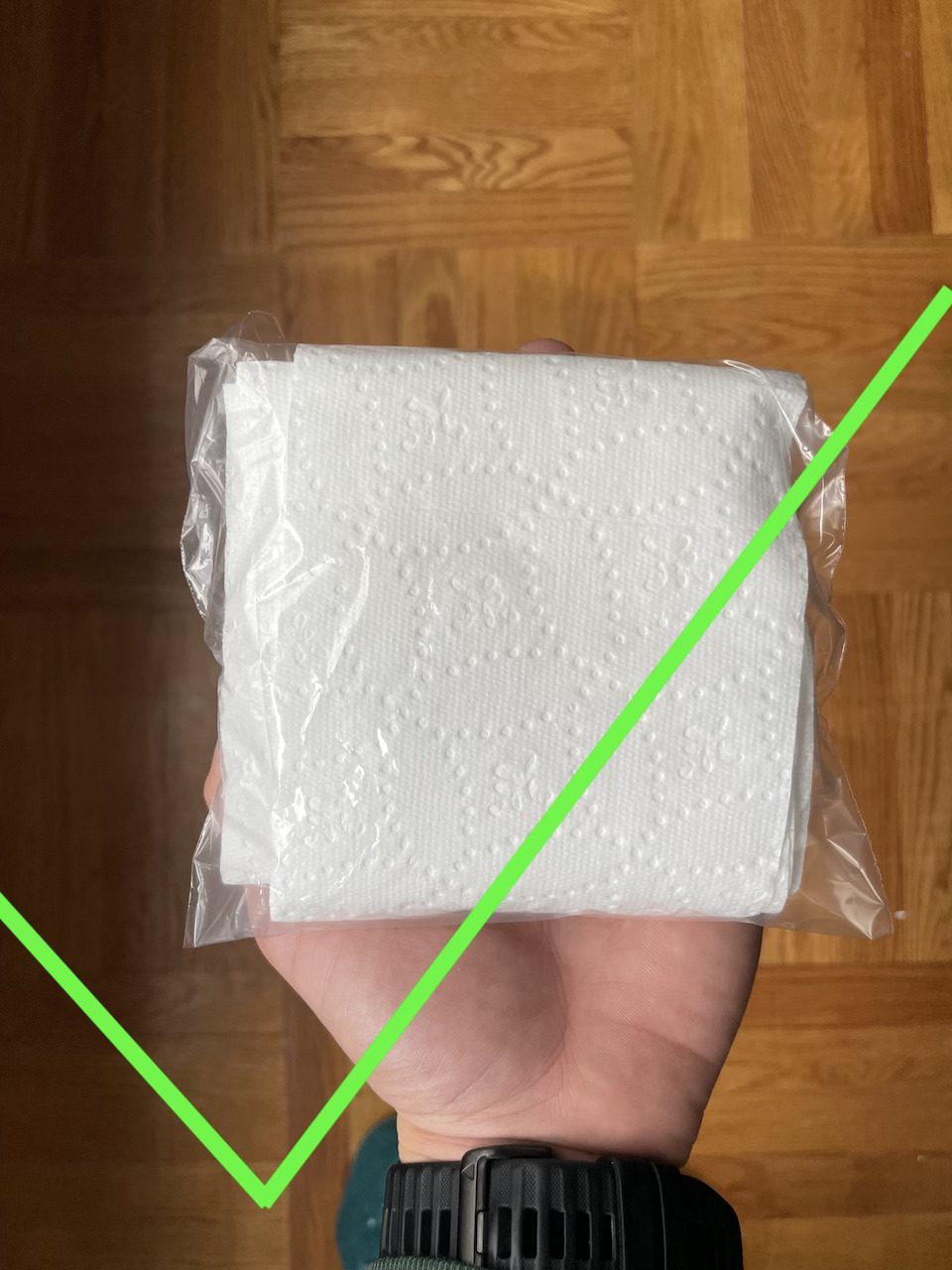 how to pack your toilet paper for backpacking