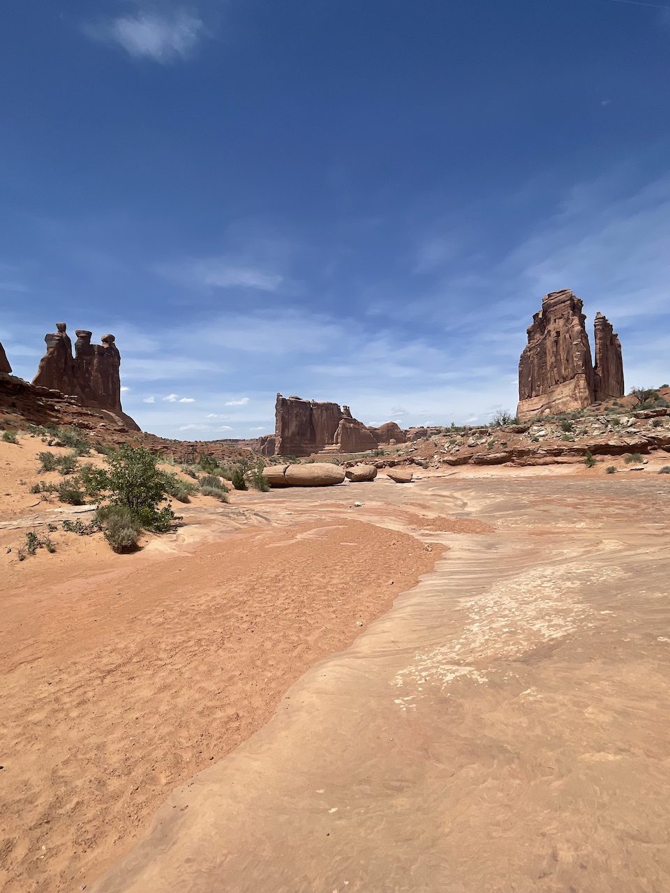 areas of arches national park